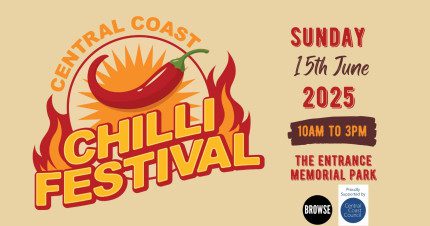 Event Card poster for Central Coast Chilli Festival