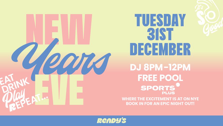 Event Poster for New Years Eve @ The Doylo | Doyalson | EventsontheHorizon.com