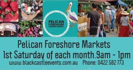 Event Card poster for Pelican Foreshore Markets