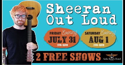 Event Card poster for Sheeran Out Loud | Airlie Beach