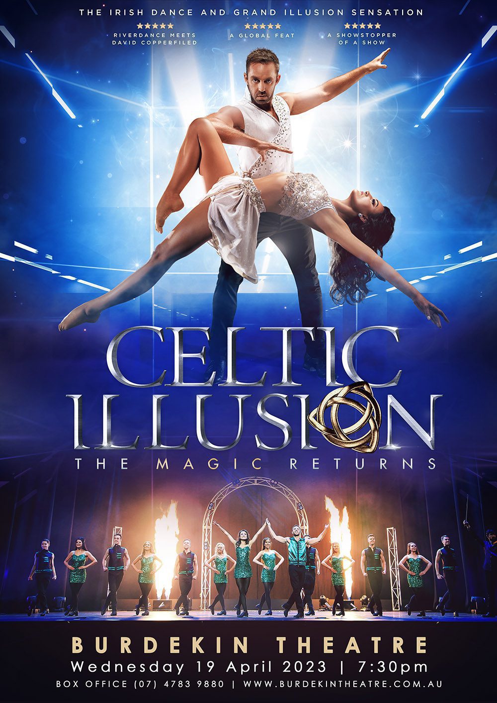 Event Poster for Celtic Illusion – The Magic Returns | Ayr | EventsontheHorizon.com