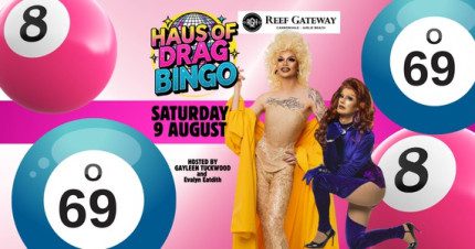 Event Card poster for Drag Bingo @ Reef Gateway Hotel | Cannonvale
