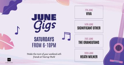 Event Card poster for The Orangutans (Live) @ Harrup Park | Mackay