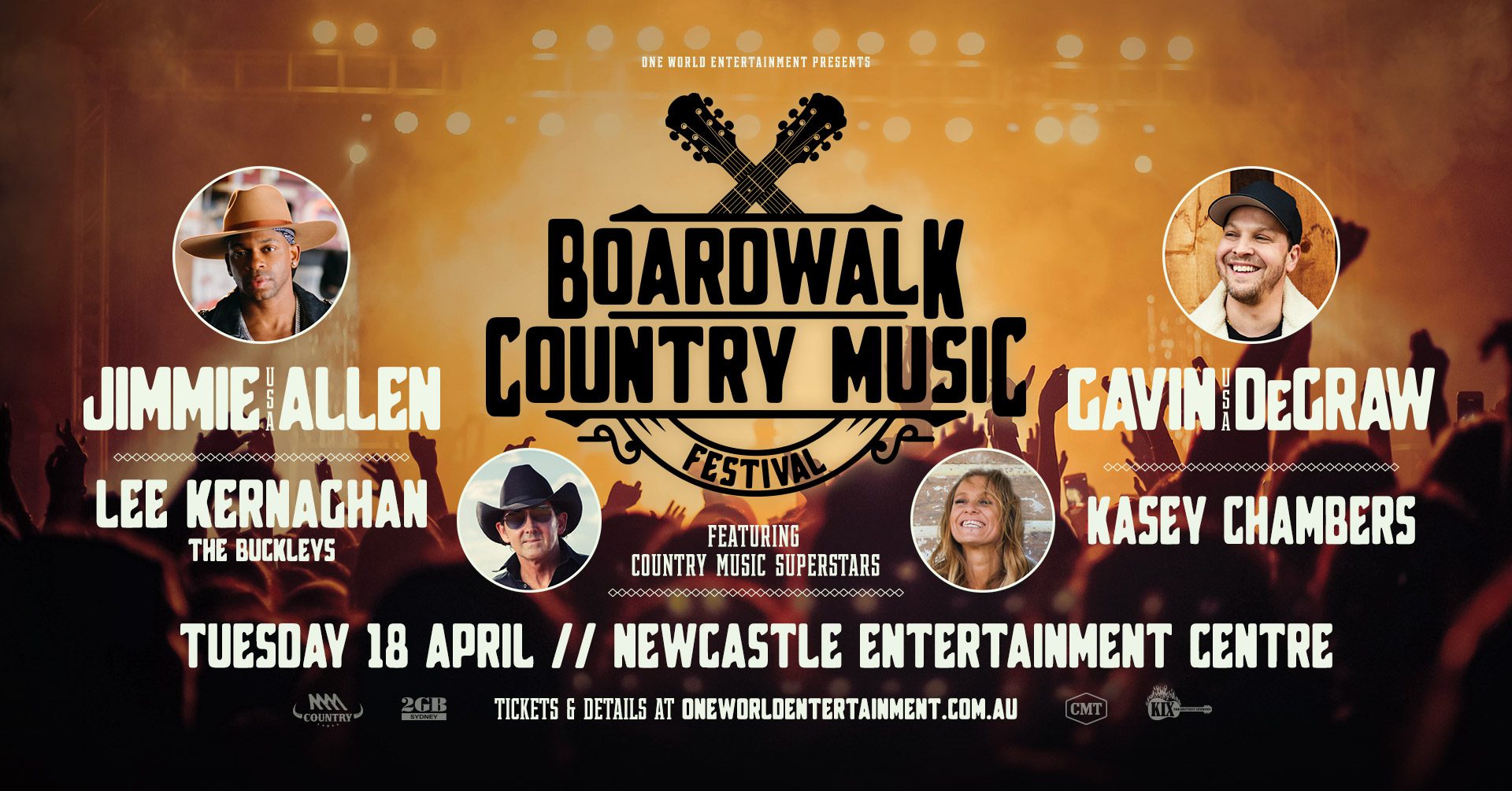 Whats on - Boardwalk Country Music Festival | Newcastle