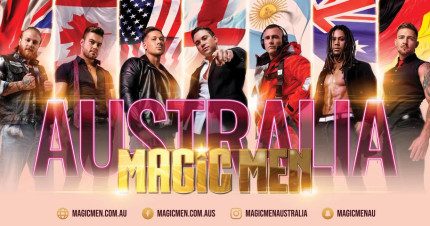 Event Card poster for Magic Men Take Over Airlie Beach