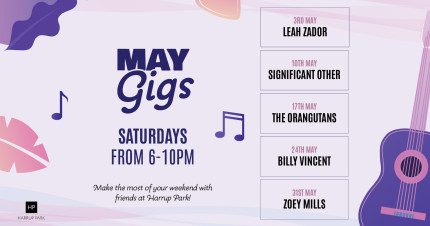 Event Card poster for Billy Vincent (Live) @ Harrup Park | Mackay