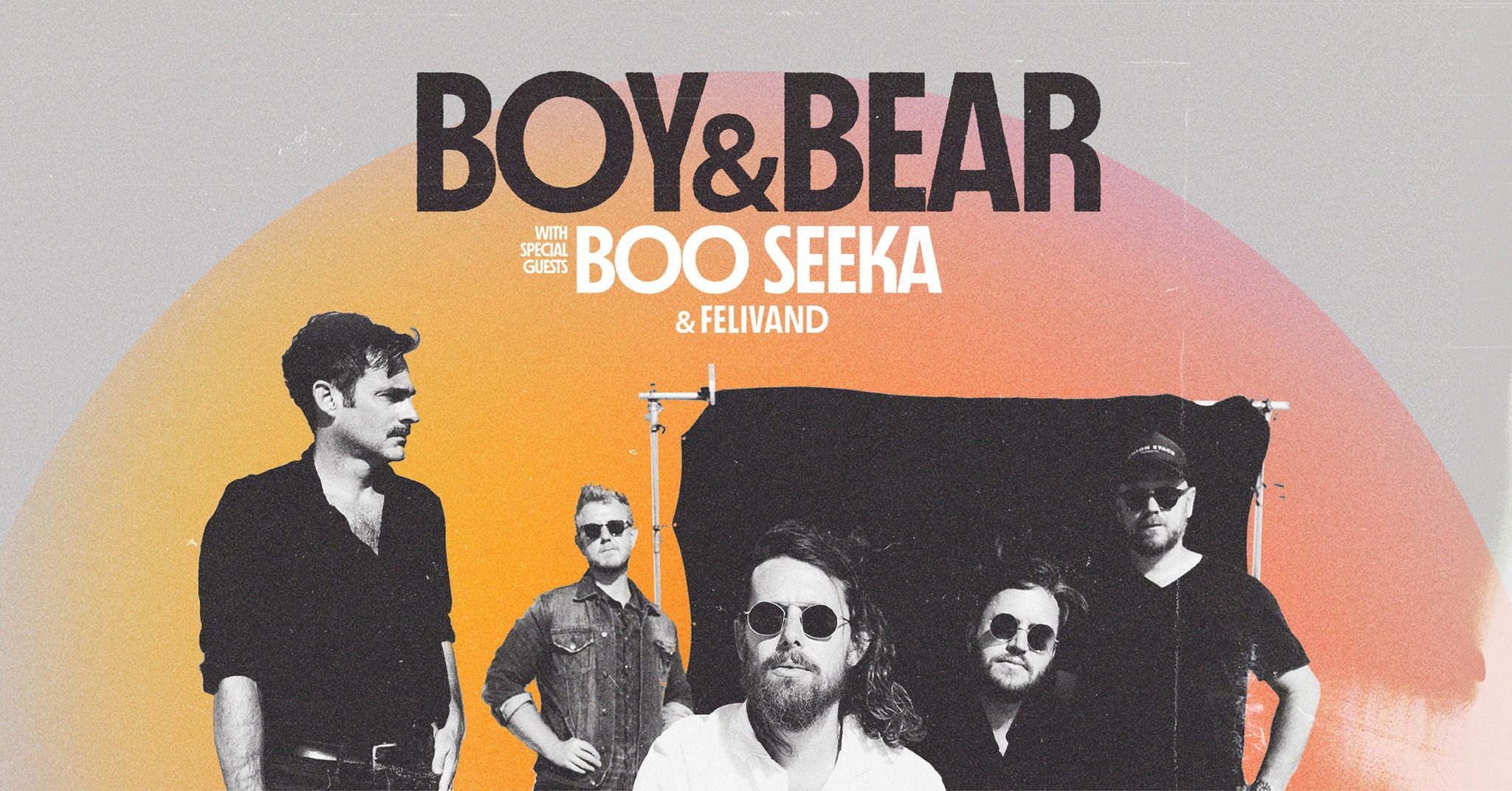 Event Poster for Boy & Bear – Regional Tour | Brisbane | EventsontheHorizon.com