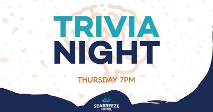 Event Card poster for Trivia Night @ Seabreeze Hotel | Mackay
