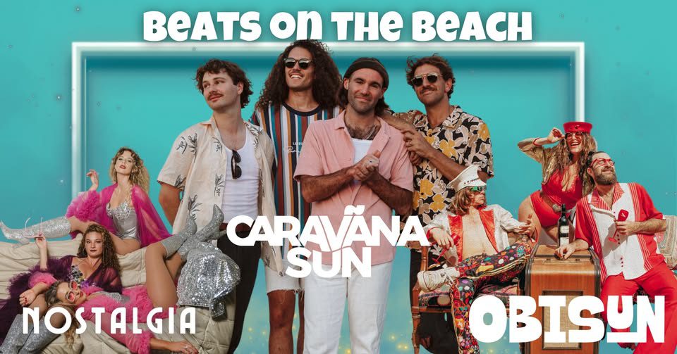Event Poster for Beats on the Beach | Airlie Beach | EventsontheHorizon.com