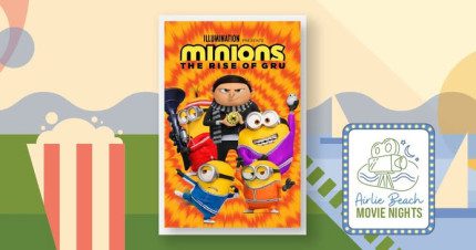 Event Card poster for Minions: The Rise of Gru (Movie) | Airlie Beach