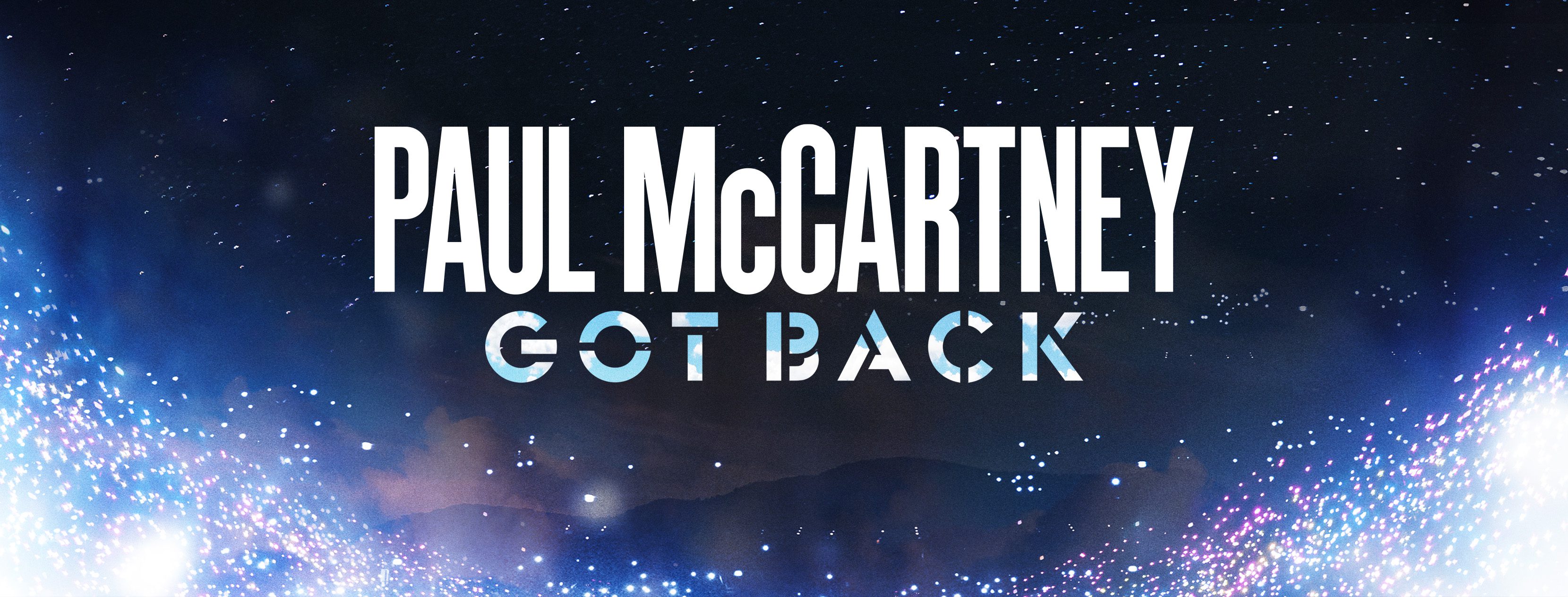 Event Poster for Paul McCartney – Got Back 2023 | Newcastle | EventsontheHorizon.com