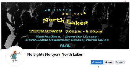 Event Card poster for No Lights No Lycra | North Lakes