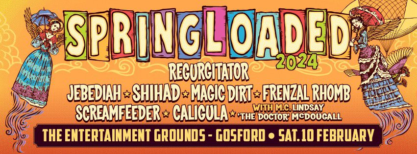 Event Poster for Spring Loaded 2024 | West Gosford | EventsontheHorizon.com