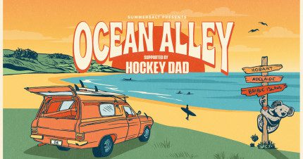 Event Card poster for SummerSalt presents Ocean Alley | Bribie Island