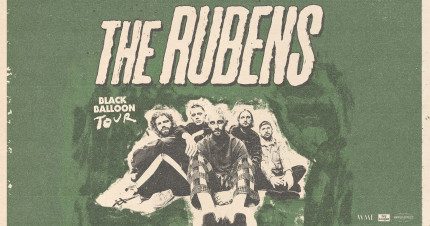 Event Card poster for The Rubens – Black Balloon Tour | Mackay