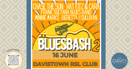 Card image for article, Blues Bash 2 @ Davistown RSL Club