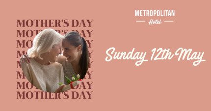 Event Card poster for Mothers Day @ The Metropolitan Hotel | Mackay