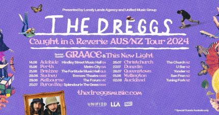 Event Card poster for The Dreggs – ‘Caught In A Reverie’ Album Tour | Brisbane
