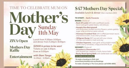 Event Card poster for Mother’s Day @ The Ary Toukley