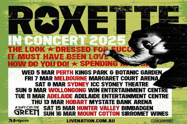 Whats on - Roxette In Concert 2025 | Wollongong