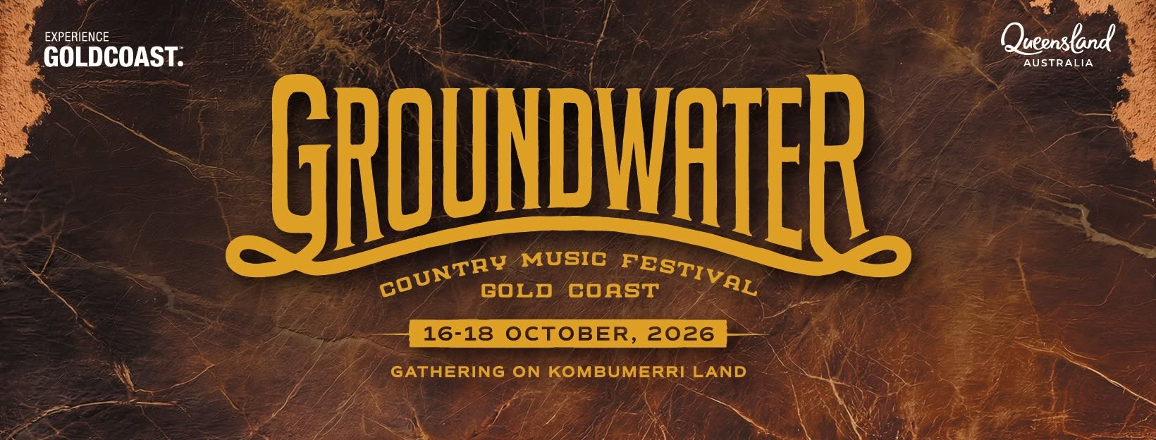 Event Poster for Groundwater Country Music Festival | Broadbeach | EventsontheHorizon.com