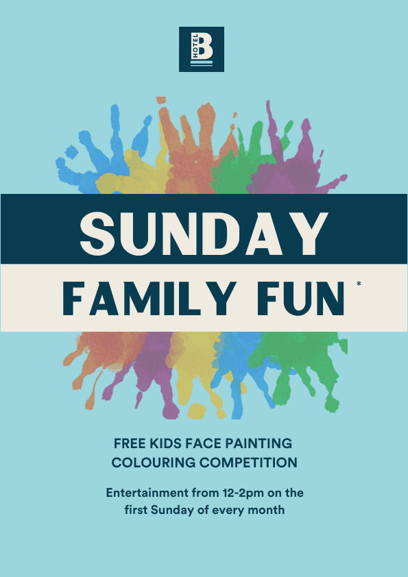 Event Poster for Sunday Fun Day @ Boomerang Hotel | Mackay | EventsontheHorizon.com