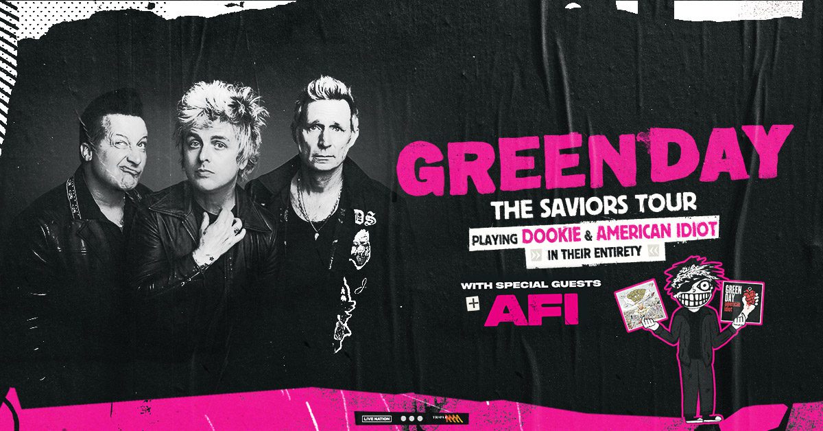 Event Poster for Green Day – The Saviors Tour | Sydney | EventsontheHorizon.com