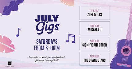 Event Card poster for The Orangutans (Live) @ Harrup Park | Mackay