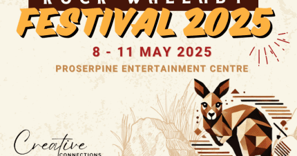 Event Card poster for Proserpine Rock Wallaby Festival 2025
