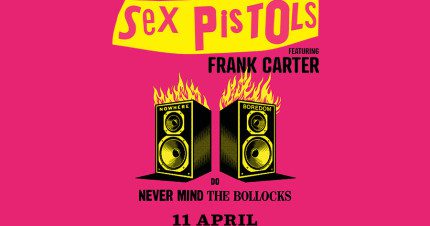 Event Card poster for Sex Pistols featuring Frank Carter @ Fremantle Prison