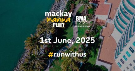 Event Card poster for Mackay Marina Run 2025