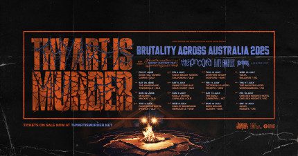 Event Card poster for Thy Art is Murder – Brutality Across Australia 2025 | Mackay