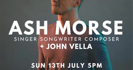 Event Card poster for Ash Morse – Piano Stories – An Original Concert | Avoca Beach