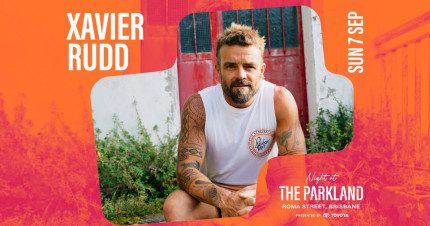 Event Card poster for Night at the Parkland – Xavier Rudd | Brisbane