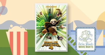 Event Card poster for Airlie Beach Movie Night – Kung Fu Panda 4