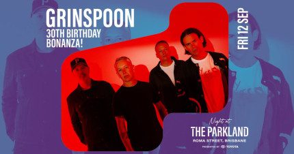 Event Card poster for Night at the Parkland – Grinspoon | Brisbane
