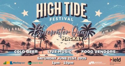 Event Card poster for High Tide Festival | Mackay