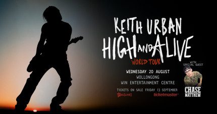 Event Card poster for Keith Urban – High and Alive World Tour | Wollongong