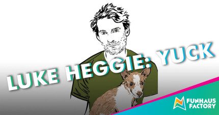 Event Card poster for LUKE HEGGIE – Yuck | Gosford