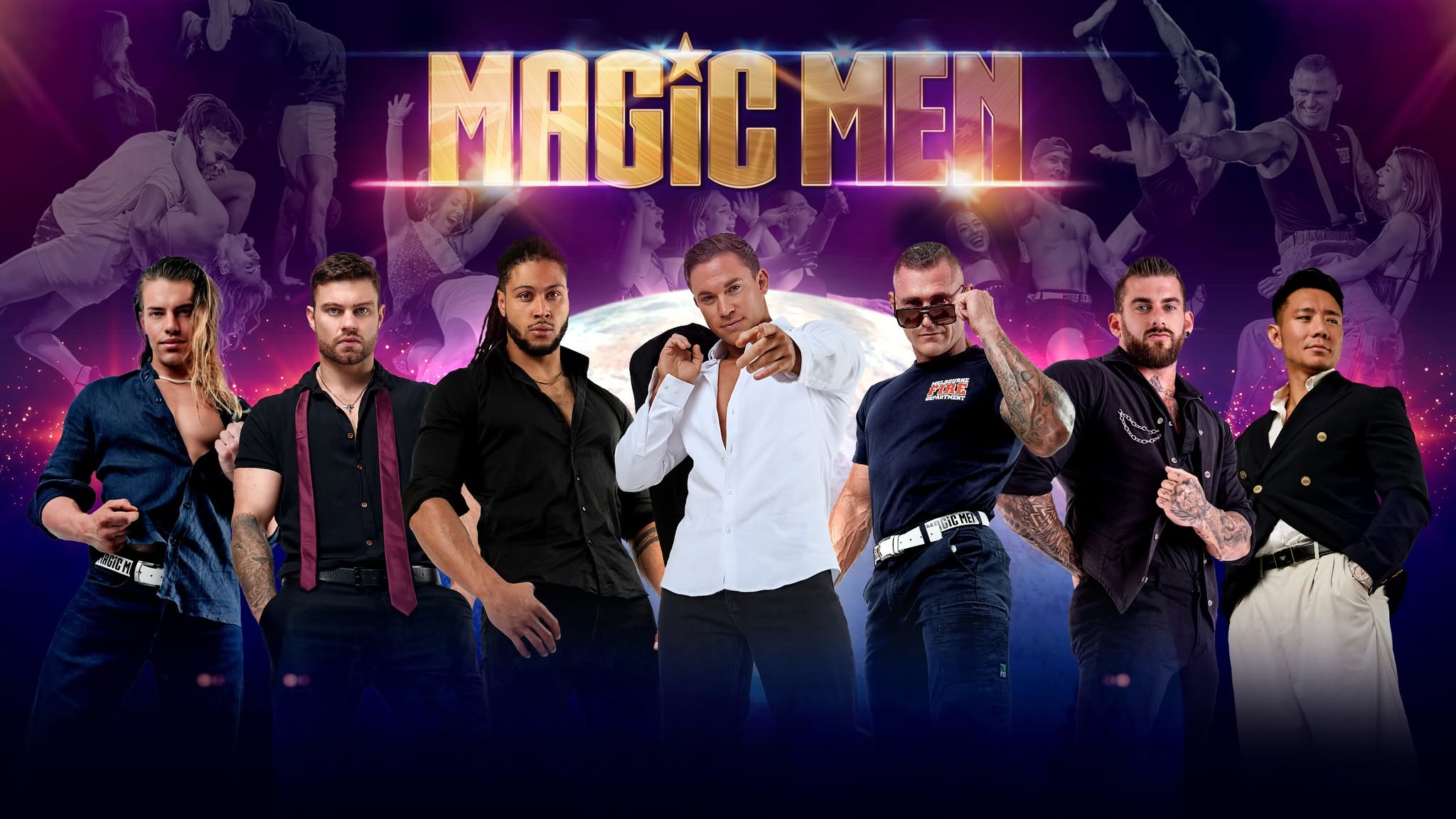Event Poster for Magic Men Take Over Mackay | EventsontheHorizon.com