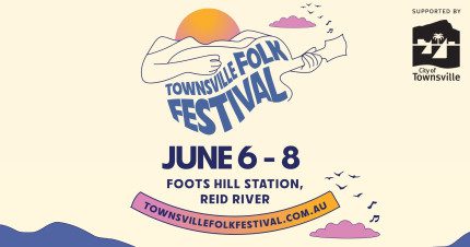 Event Card poster for Townsville Folk Festival