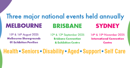 Event Card poster for Care Expo Melbourne
