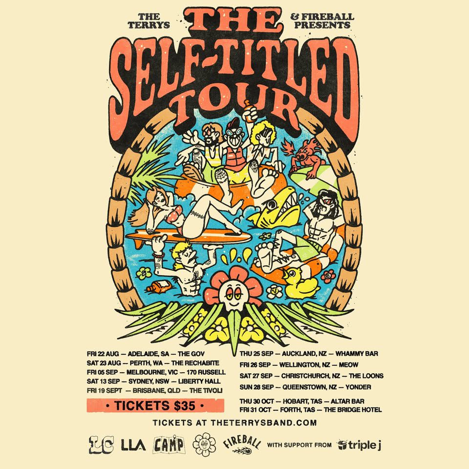 Event Poster for The Terry’s – The Self Titled Tour | Brisbane | EventsontheHorizon.com