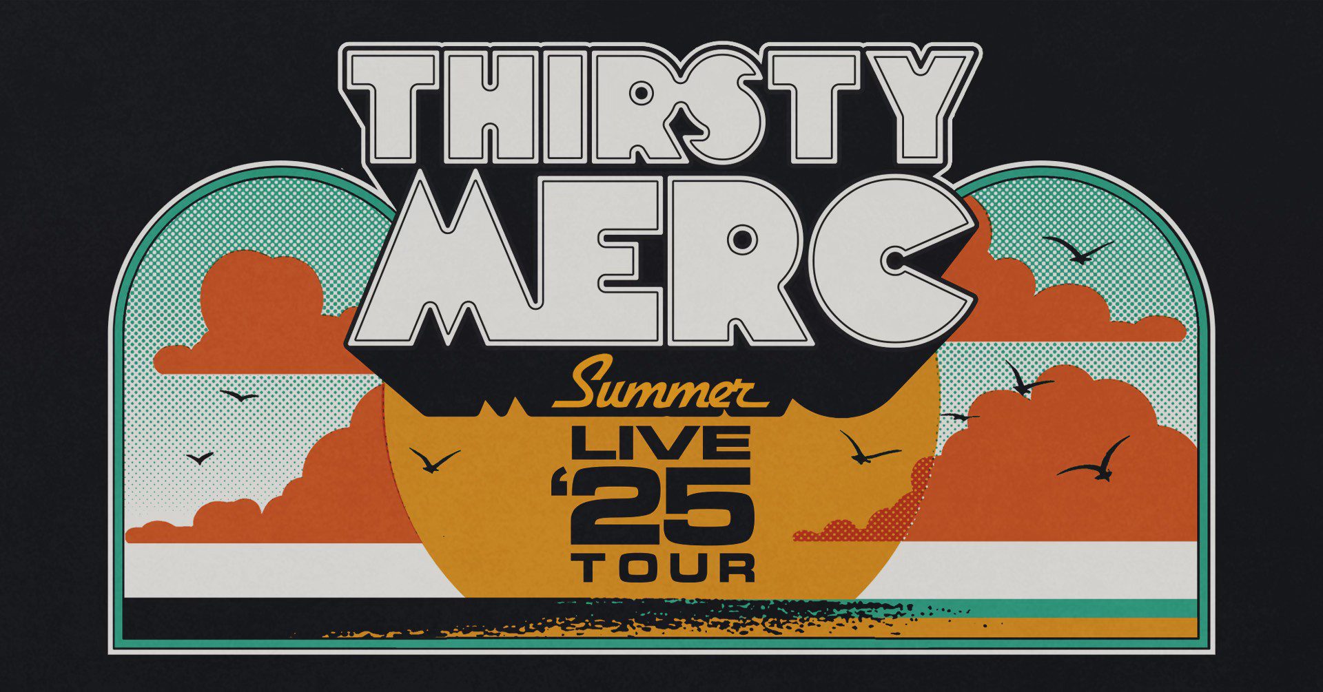Event Poster for Thirsty Merc – Summer Live ’25 Tour | Mackay | EventsontheHorizon.com