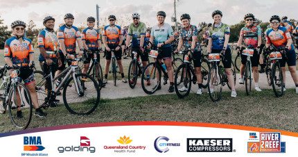 Event Card poster for BMA River 2 Reef Ride 2025 | Mackay