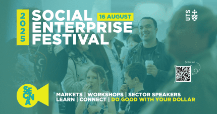 Event Card poster for Social Enterprise Festival 2025 | Ultimo