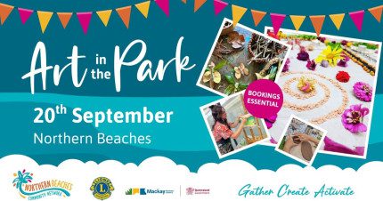 Event Card poster for Art in the Park | Bucasia