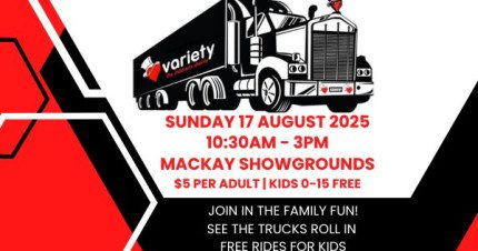 Event Card poster for Konvoy 4 Kids Mackay 2025