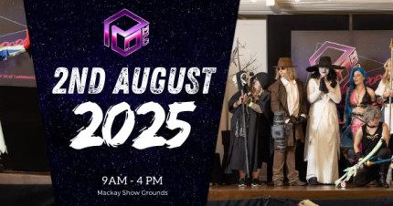 Event Card poster for Mack PopCon 2025 | Mackay
