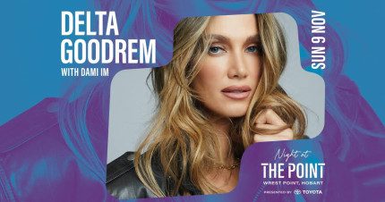 Event Card poster for Night at the Point – Delta Goodrem & Dami Im | Hobart